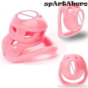 New Simulated Chastity Cage Male Disguise Lower Body Cage with 4 Size Rings Male - Picture 1 of 14