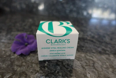 Clark's Botanicals Jazmín Crema Curativa Vital Nueva en Caja Tamaño Completo 1.7oz Foto 1 de 4