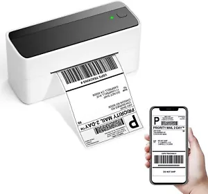 4x6 Bluetooth Thermal Shipping Label Printer for Small Business Package Mail - Picture 1 of 9