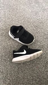toddler nike size 4.5 baby Trainers Shoes Child Boy Girl Unisex Black Kids