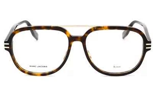 New Marc Jacobs MARC 638 086 00 Havana Plastic Frame Clear Demo Lens Eyeglasses - Picture 1 of 4