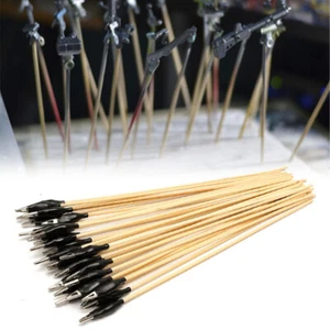 30Pcs Black Color Clip Base Model Stand Holder Spray Paint Model Color Dry Tools - Picture 1 of 10