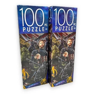 Marvel Avengers Infinity War 100-Piece Jigsaw Puzzle 10” x 9” Sealed 6+ - Picture 1 of 5
