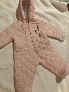 Vintage Peter Rabbit Quiltex small creations, pink, Baby Bunting Beatrix Potter - Picture 1 of 22