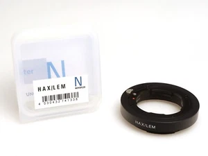 Adattatore obiettivo originale Novoflex HAX/LEM per obiettivi Leica M su Hasselblad X - Foto 1 di 2