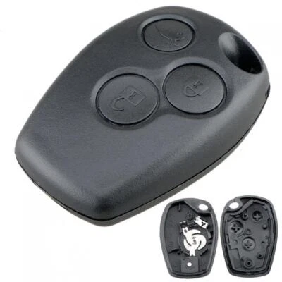 3 Buttons Car Remote Key Shell Case Replacement Fit for Renault Kangoo Twingo - Image 1 of 4