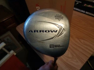 LOT OF 2 GOLF CLUBS WILSON ARROW DRIVER & BAZOOKA 05 w/cover * L@@K * - Picture 1 of 8