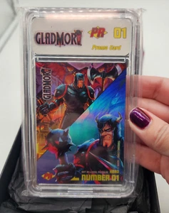 GLADMORT KICKSTARTER Exclusive Trading Card PIXELHEART Promo Card Hero Number 1 - Picture 1 of 10