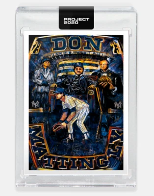Topps Project 2020 Don Mattingly #118 by Andrew Thiele (IN HAND) Ships same day! - Image 1 of 2