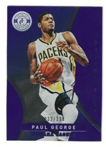 2012-13 Paul George #76 totalmente certificado azul/299 - Pacers totalmente azul - Imagen 1 de 2