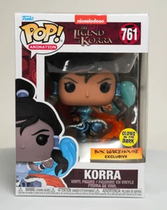 POP Animation #761 Legend Of Korra (Box Warehouse Exclusive) Korra (Glow) - Picture 1 of 6