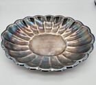 New ListingVintage Reed & Barton Silver Plate Oval Scalloped Serving Bowl #113 “Holiday”