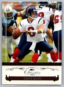 2006 DONRUSS CLASSICS FOOTBALL 41 DAVID CARR TEXANS - Picture 1 of 2