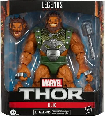 ARTÍCULO CALIENTE! Marvel Legends Series ULIK THE TROLL KING 6" AF DE HASBRO Foto 1 de 4
