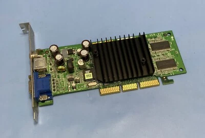 64MB HP 5187-1742 MSI GeForce4 MX440-SE VGA / Video AGP Graphics Card MS-8878 - Image 1 of 4