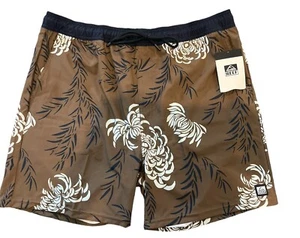Reef Surf Boardshorts Mens Large L Surfing Volley Board Shorts Pockets Brand NWT - Picture 1 of 8