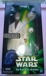Star Wars Power Of The Force - 12 inch Obi-wan Kenobi Figure Boxed Hasbro  - Picture 1 of 9