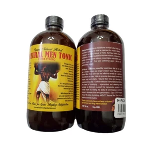 Organic Natural Herbal Men Tonic - 16 oz. (Pack of 2) - Picture 1 of 3