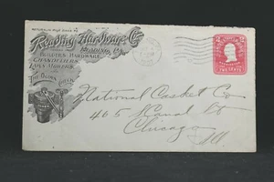 Pennsylvania: Reading 1907 Hardware Company Advertising Cover - Bild 1 von 2