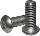 Stainless Steel button head socket cap machine screws 1/2-13 x 3" Qty 50