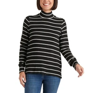 LUCKY TOTALMENTE NUEVA Camisa Prenda para el torso Informal a Rayas Cuello Nube Tejida TEDO - Imagen 1 de 2