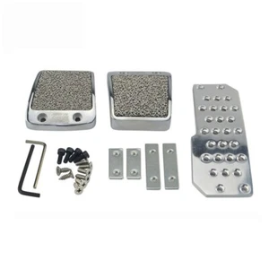 For Honda Mugen Manual Gear Set of 3 Premium Foot Rest Pedals Available - Picture 1 of 8