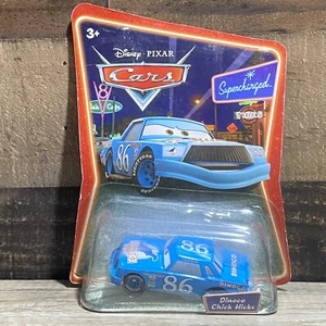 Disney Pixar cars Dinoco chick hicks diecast car Mattel supercharged new sealed - Picture 1 of 3
