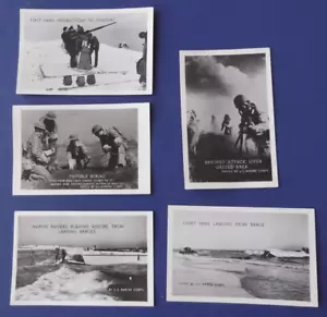 Cinco postales Grogan RPPC SEGUNDA GUERRA MUNDIAL USMC - Fotos de entrenamiento de armas - Imagen 1 de 8