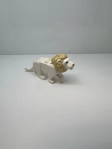 Lego Cat, Large (Lion) with Tan Mane, Bright Light Blue Eyes - Picture 1 of 2