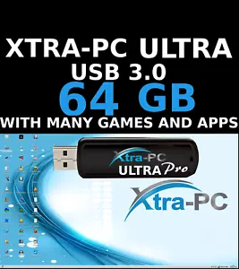 XTRA-PC ULTRA PRO 64 GB "USB Based Operating System","With FILE REZ" - Picture 1 of 11