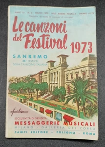 Libretto Le Canzoni del Festival 1973 - 23° Festival di San Remo - Bild 1 von 2