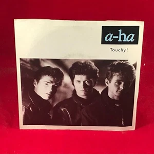 A-HA Touchy! 1988 UK 7" vinyl single Warner Bros record 45 A - Picture 1 of 3