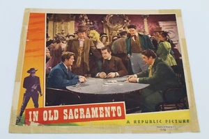 5 Wild Bill Elliott Lobby Cards In Old Sacramento Across The Sierras & More VG+ - Picture 1 of 11