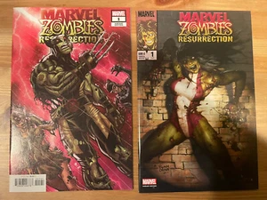 MARVEL ZOMBIES RESURRECTION #1 Variant And SHE-HULK Variant - Picture 1 of 5