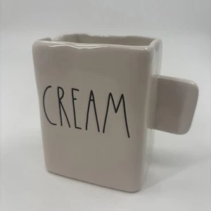 Rae Dunn Artisan by Magenta CREAM Creamer Mug Pitcher Farmhouse - Picture 1 of 9