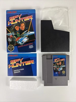Spy Hunter NES Nintendo Complete In Box CIB Great Shape!  - Image 1 of 4