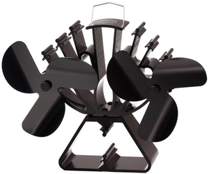 Ventilador de estufa de leña de nuevo diseño ventiladores alimentados por calor con 2 motores mayor flujo de aire... - Imagen 1 de 7