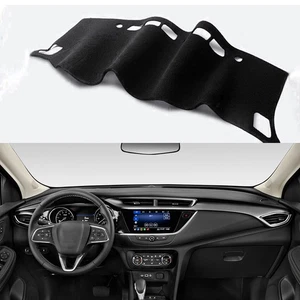 For Buick Encore GX 20-23 black Dashboard Cover Dashmat Dash Anti-Glare Mat Pad - Picture 1 of 9