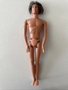 Bambola Ken VINTAGE 1975 corpo articolato posabile radicata capelli castani mod - Foto 1 di 10