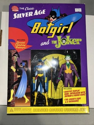 DC Direct The Classic Silver Age Batgirl & The Joker Action Figure Set - Image 1 of 4
