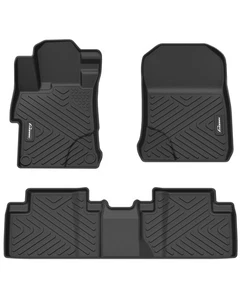 Floor Mats Compatible with 2012-2015 Honda Civic 4dr, TPE All Weather Custom ... - Picture 1 of 8