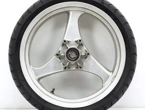 BMW R1100R Roadster OEM Front Wheel MT3.5x17 Tire 120/60ZR17 55W Tested Used - Picture 1 of 10