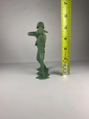 LOUIS MARX - FIGURA ORIGINAL DE COLECCIÓN 1963 SEGUNDA GUERRA MUNDIAL EJÉRCITO EE. UU. FRANCOTIRADOR 6 PULGADAS VERDE Foto 1 de 4