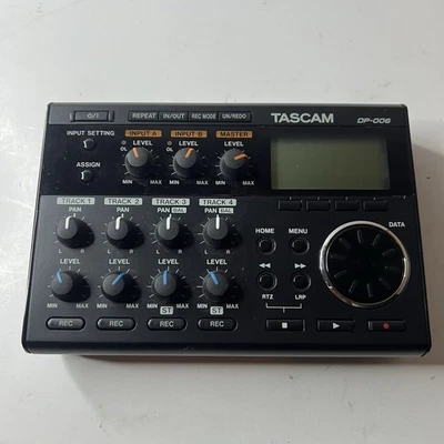TASCAM DP-006 DP006 6-Track Digital Pocketstudio Tested And Working - Image 1 of 4