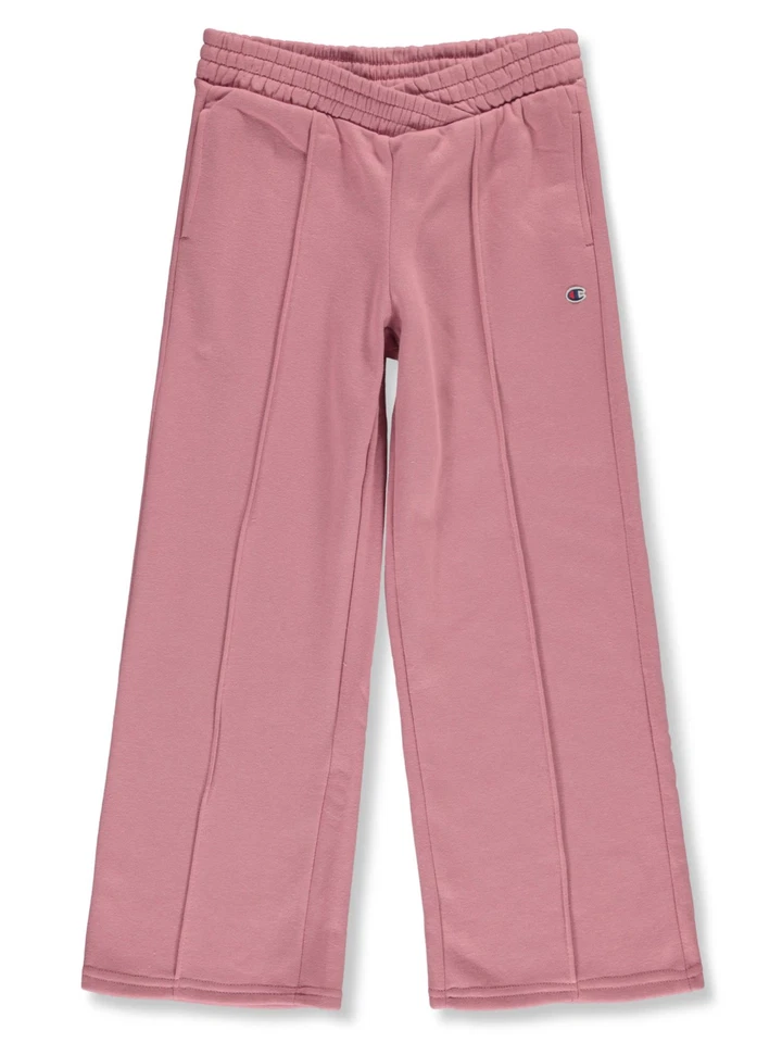 Pantalones de pierna ancha Champion para niñas Color: malva Talla: 14 Foto 1 de 1