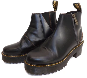 Botas Chelsea Dr Martens Rometty II Plataforma Cremallera Tacón - Damas Talla 6 - Imagen 1 de 15