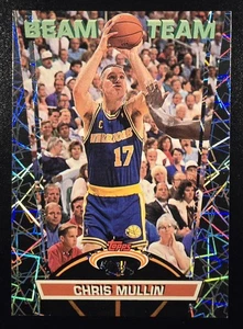 1992-93 Topps Stadium Club Beam Team #6 CHRIS MULLIN solo membri HOF - Foto 1 di 2