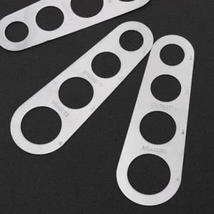 3 Stück Nudel Messwerkzeug Küche Messwerkzeug Pasta Lineal - Bild 1 von 18