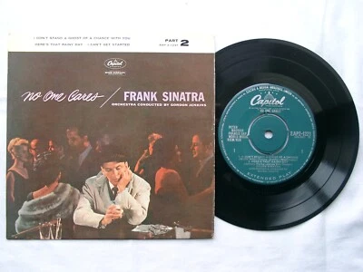 FRANK SINATRA - No One Cares (Part 2) 7" EP - EAP-2-1221 - 1959	UK - Image 1 of 2