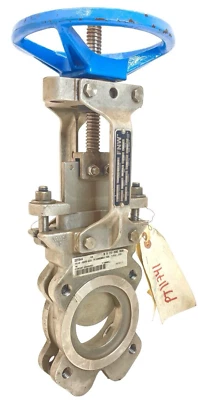 3″ FNW Knife Gate Valve 150# 316SS New - Image 1 of 4
